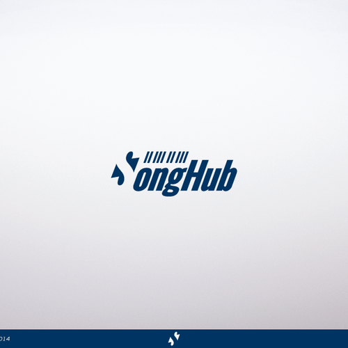 Modern logo for music app and website called SongHub | Logo design contest