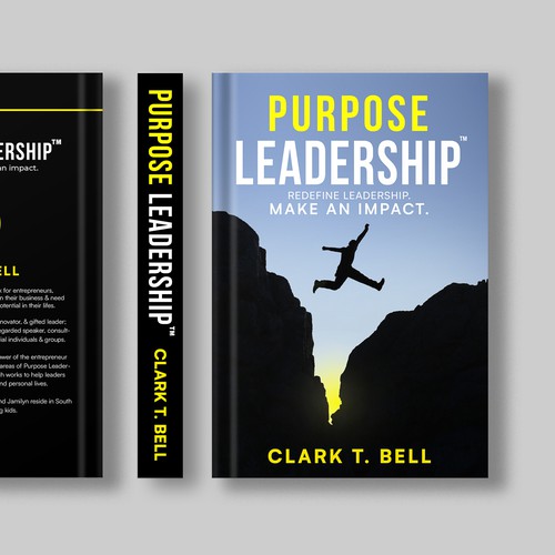 Purpose Leadership Book Cover Design by H_IMAM