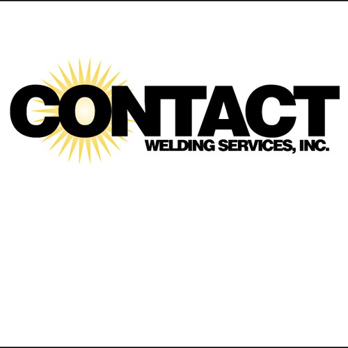 Logo design for company name CONTACT WELDING SERVICES,INC. Design by Ben Donnelly