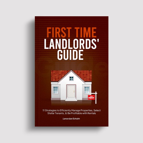 Design an attention-grabbing book cover for first-time landlords Design von Prolific_Eye