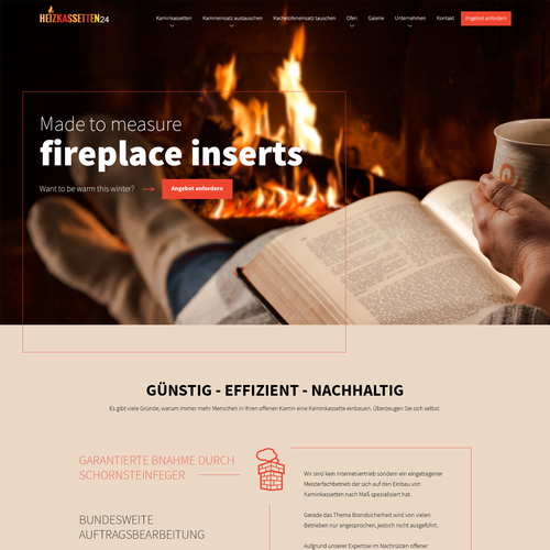 Design de site proposta de design por Phil Lyster