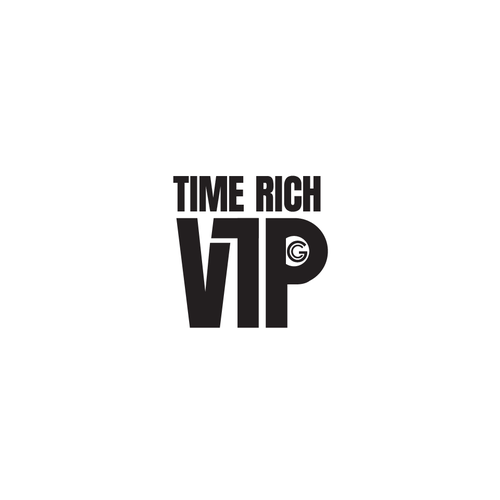 Time Rich VIP Logo Design by Mila K
