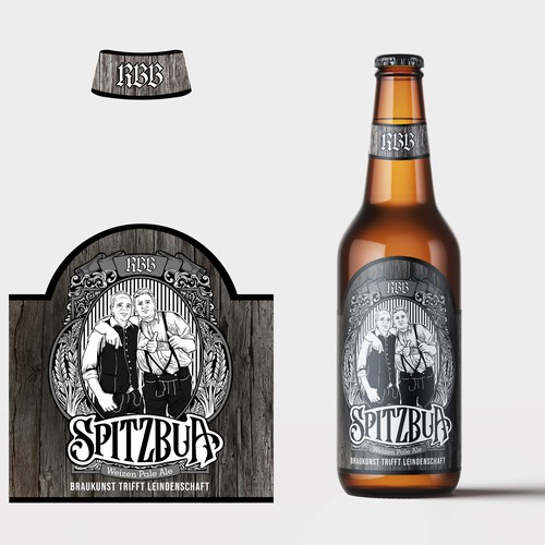 Beerlabel in cartoon style - the winner will also get beer from us! Ontwerp door WiFiSign