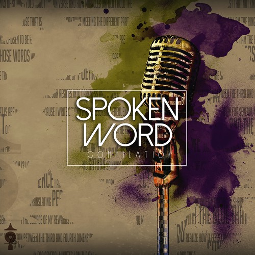 Spoken Word Compilation CD Artwork Design by Cheryl Francis