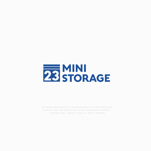 Create a Self Storage Logo Design by Michael San Diego CA