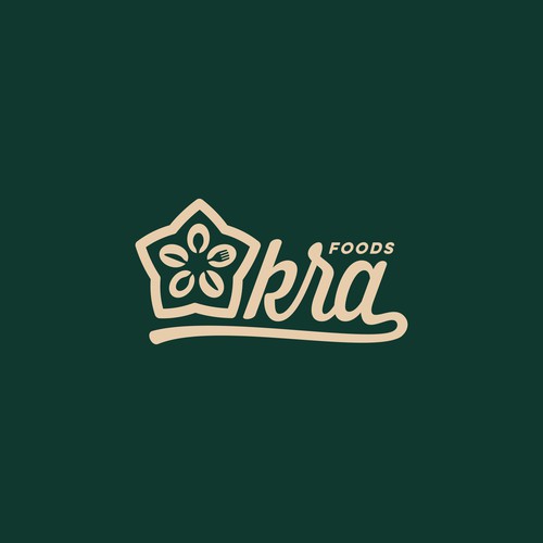 Okra inspired logo design Design by mean.it