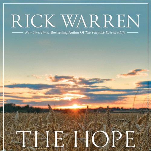 Design Rick Warren's New Book Cover Diseño de Nate Ryan