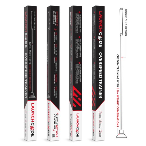 Designs | Design A Hip and Modern Product Box for a Golf Speed Trainer ...