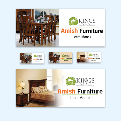 Kings Amish Furniture Needs A Killer Banner Ad To Beat The