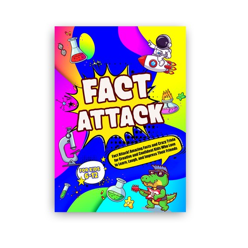Designs | Book cover - create the Wow for 'Fact Attack!' | Book cover ...