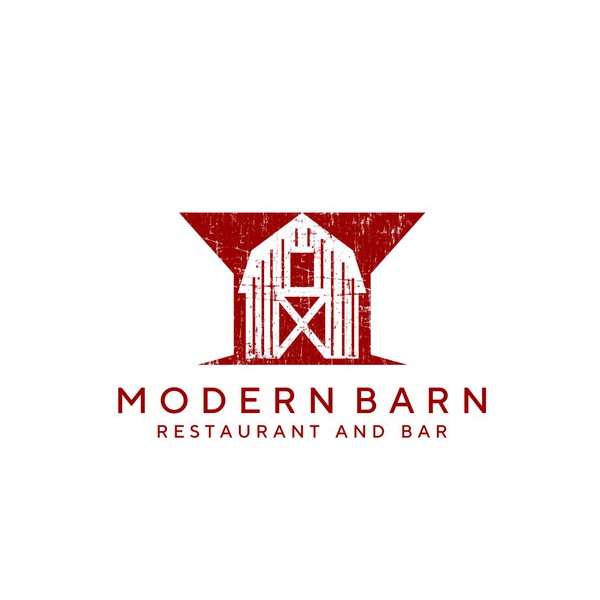 modern barn logo
