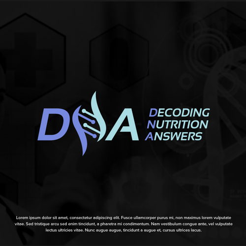 Logo for DNA-based fitness company Design by idgn16