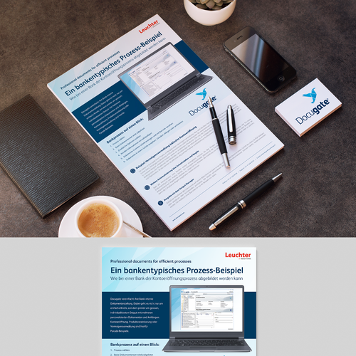 Brochure contest entry by Ariesta Designs