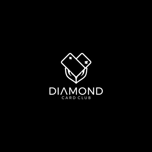 Diamond Card Club logo design Design réalisé par KLBRS