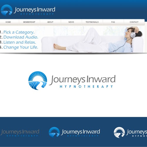 Design di New logo wanted for Journeys Inward Hypnotherapy di gatro