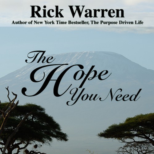 Design Rick Warren's New Book Cover Diseño de osnofla9