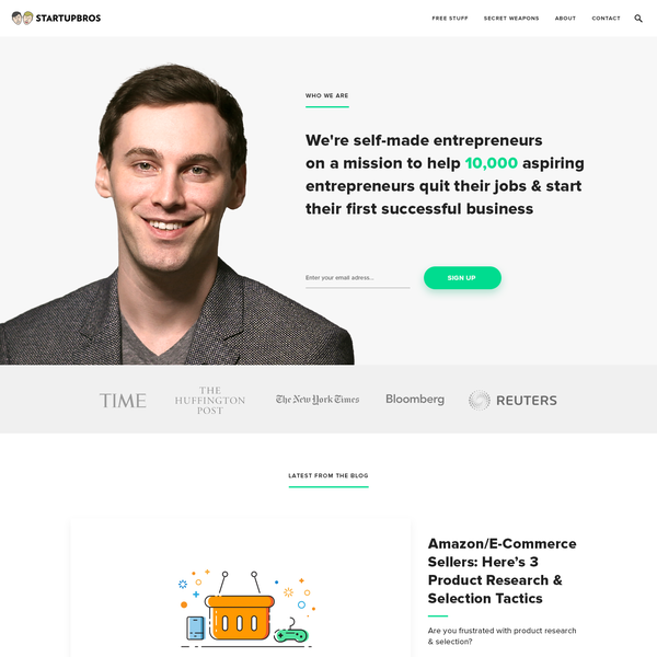 Design by Roman Sapielkin titled "Concept for StratupBros"