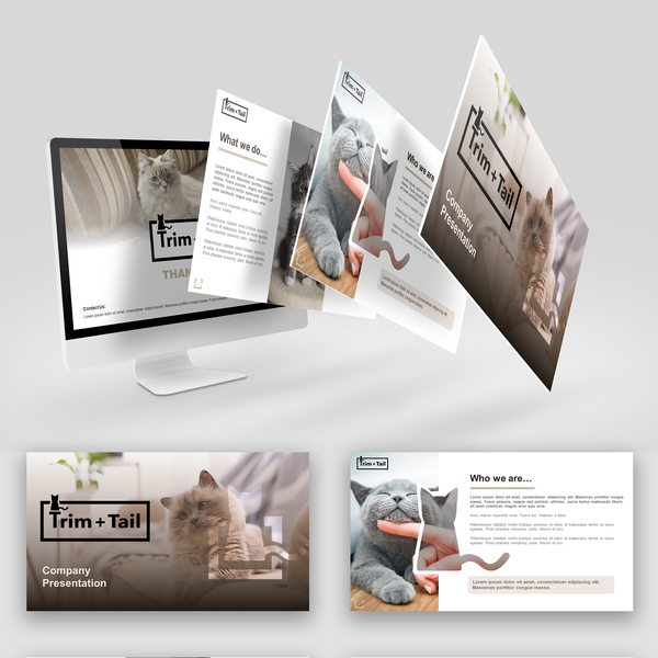 Powerpoint for a pet company