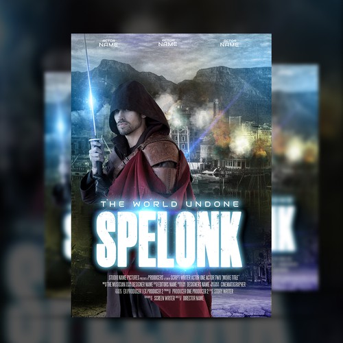 Poster for Apocalyptic sci fi film Design by EPH Design