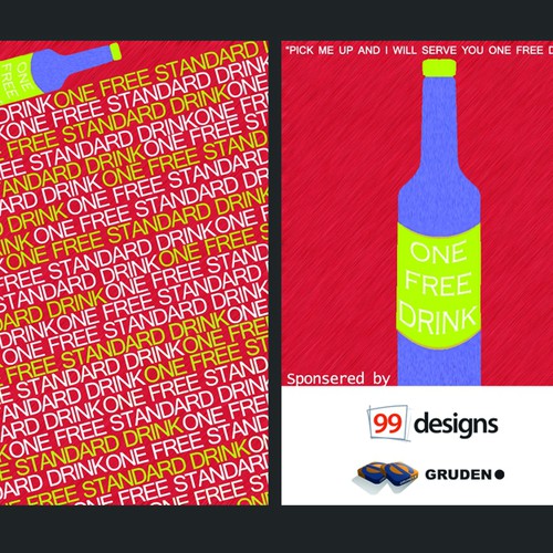 Design the Drink Cards for leading Web Conference! Diseño de design.saddam