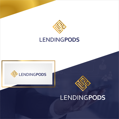Design a sleek, powerful logo for a disruptive new lending platform Diseño de Blue Mantis