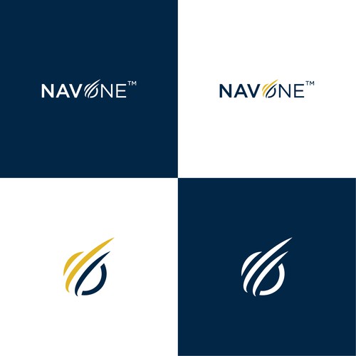 NavOne Logo - Sub Brand of NavPass.aero Design by KhaulaAnnasya