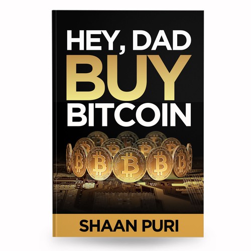 Bitcoin Book Cover Contest! Design by anisha umělec