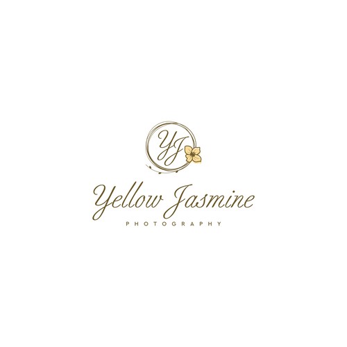 Yellow Jasmine Photography Logo Design Design réalisé par GinaLó