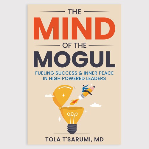 The Mind of the Mogul book cover Design by Unboxing Studio