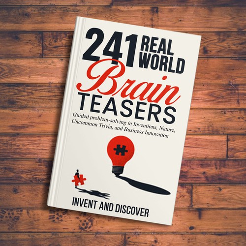 Book Cover - Creativity, Innovation, Inventions, Lateral thinking Design by Zahari Studio