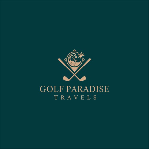 We need a logo that encourage trust and willingness to play GOLF in PARADISE Design by Ibrahim_2511