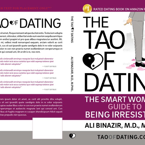 Redesign the cover of "The Tao of Dating", the highest-rated dating book for women Design by TeaBerry