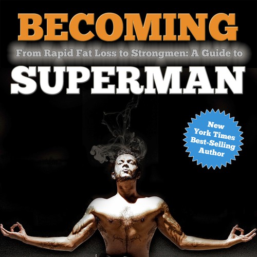 "Becoming Superhuman" Book Cover Design von mt33