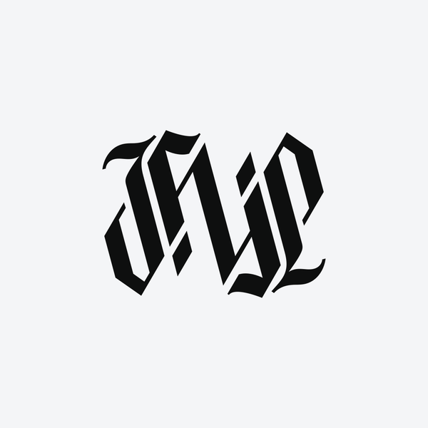 Ambigram logo that says "flip"