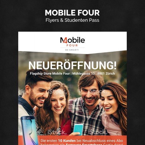 Postcard, flyer or print contest entry by abe.designer