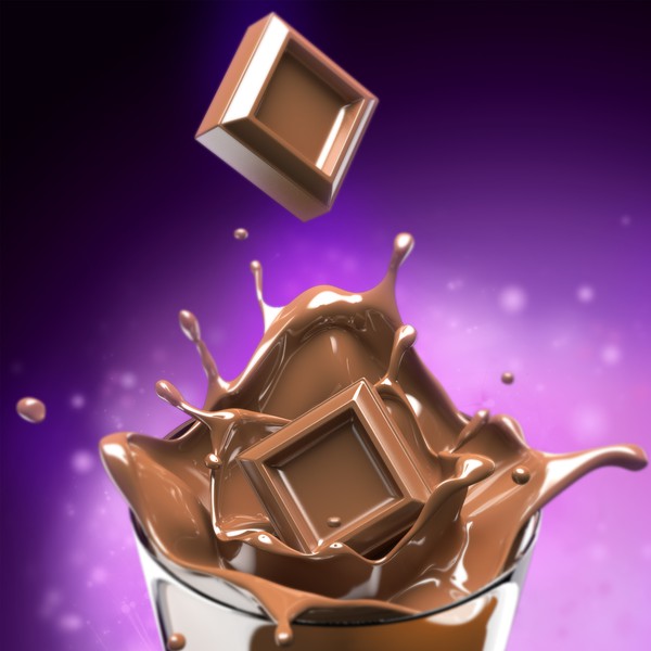 Chocolate Splash Rendering
