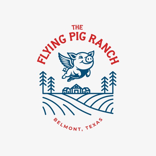 The Flying Pig Design by TIORAMA