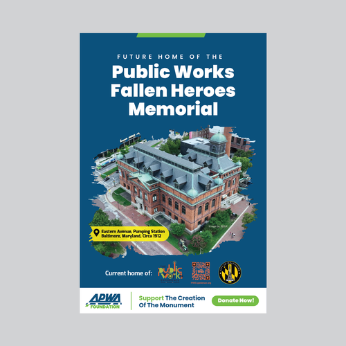 Raise awaress of Public Works and get your designs in the hands of international businesses Design by Bennah