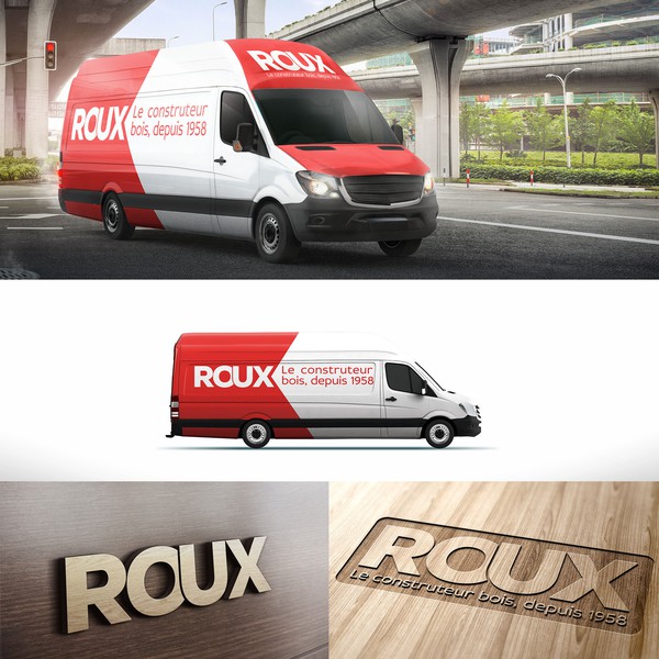 Corporate branding for construction company.