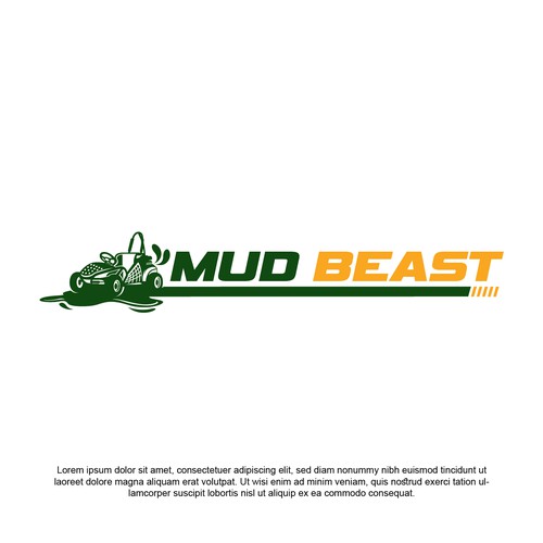 Design di Mud Beast!  Logo needed for a new line of off-road Go-Karts for kids di Arfian Huda