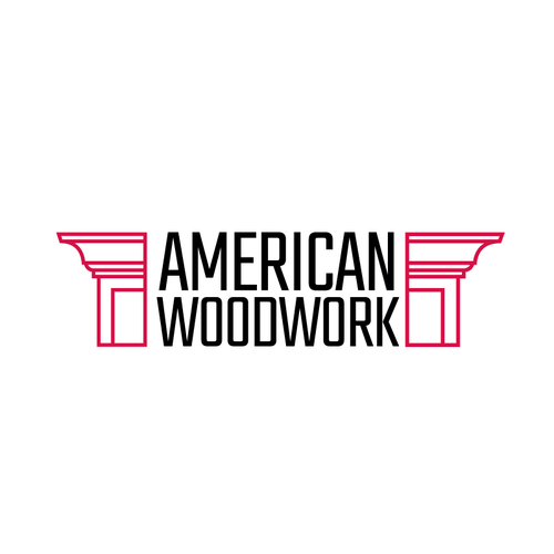 American Woodwork news a new logo Design by Victor Langer