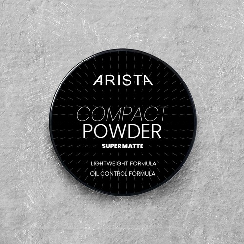 Arista Compact Powder Design by Julie Shell