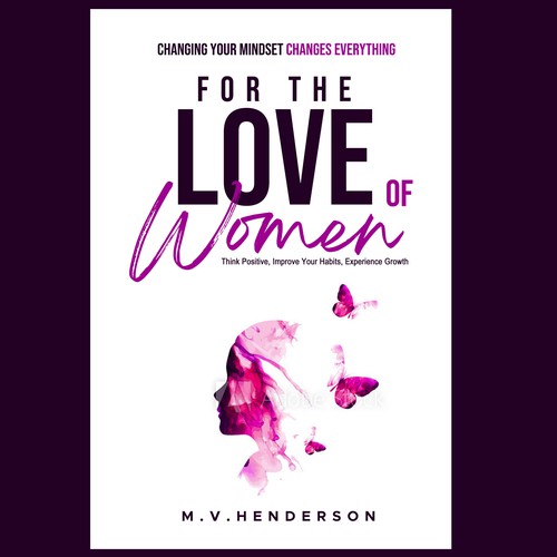 Creative book cover for the ultimate self help guide for women! Design by tumpa mistry