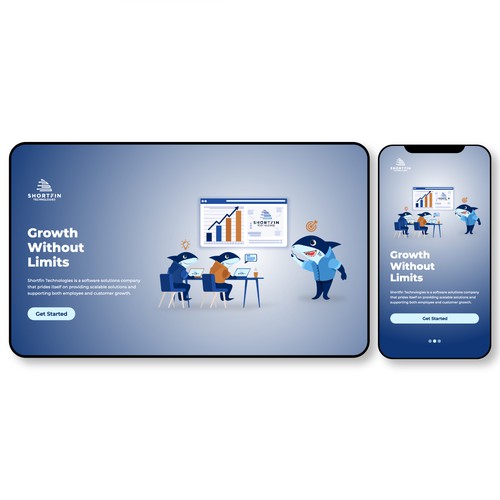 We need website illustrations for our software solutions company Design by Loominarius Ars