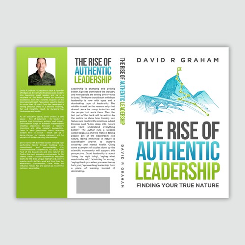 Business Leadership book cover Design by mr.red