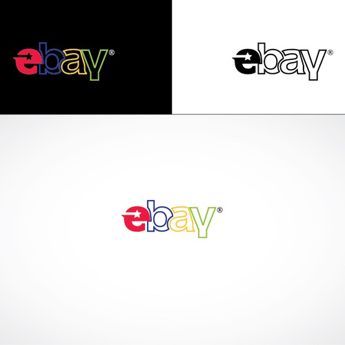 Diseño de 99designs community challenge: re-design eBay's lame new logo! de KVA