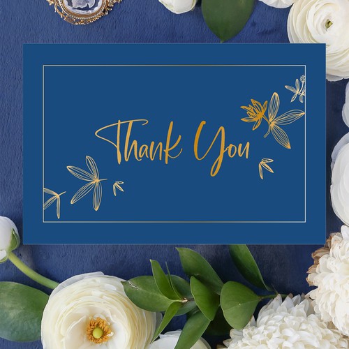 Thank you card design Design por ivala