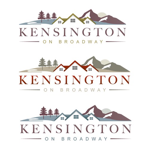 Logo for "Kensington on Broadway" - a Real Estate Development Project Ontwerp door 7scout7