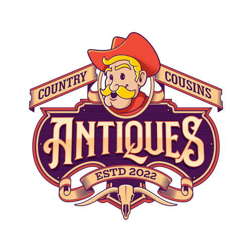 Antique Mall Logo Design by Gasumon