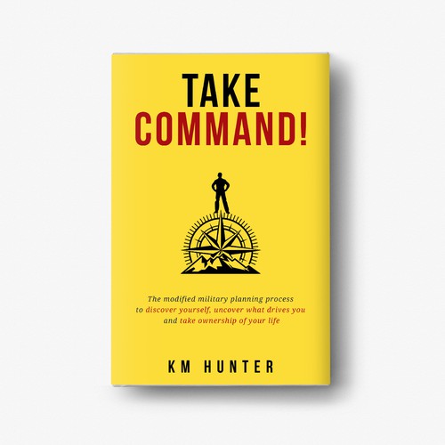 Design my book cover to Take Command! Design by Platinumedia